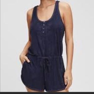 GAP Love cotton terry romper New size XL